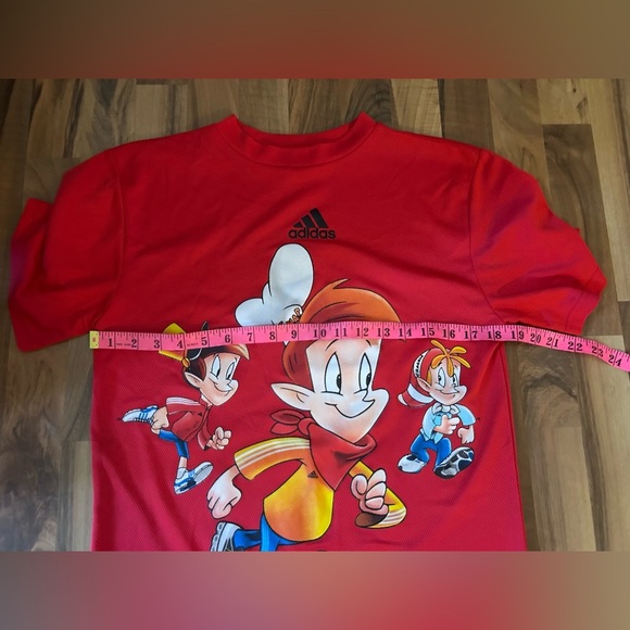 Vintage Adidas Red Tee - Picture 2 of 5